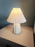 Pleated Vintage Table Lamp-Lighting > Table Lamps-casanuva-casanuva