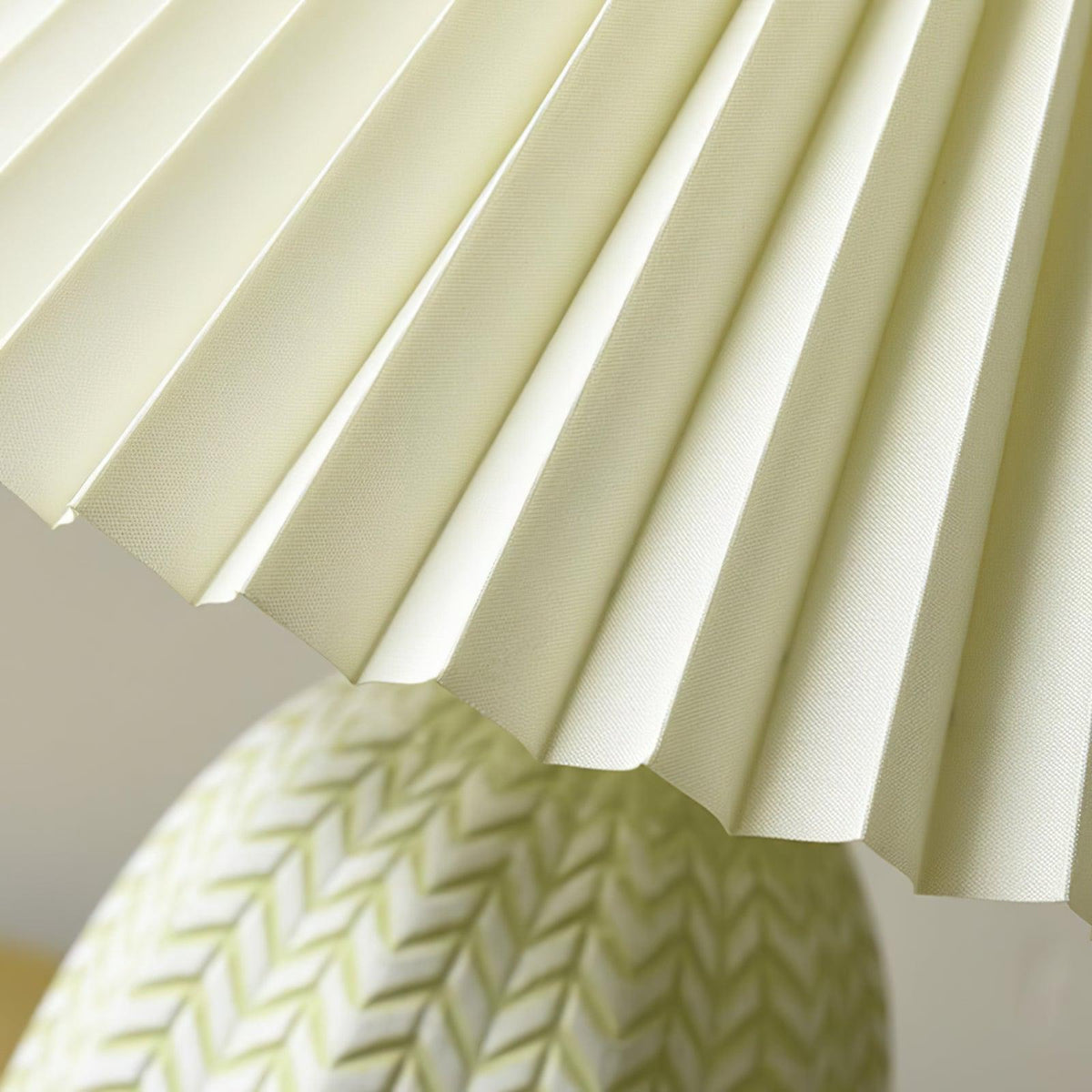 Pleated Vintage Table Lamp-Lighting > Table Lamps-casanuva-casanuva