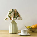 Pleated Vintage Table Lamp-Lighting > Table Lamps-casanuva-casanuva