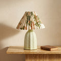 Pleated Vintage Table Lamp-Lighting > Table Lamps-casanuva-casanuva