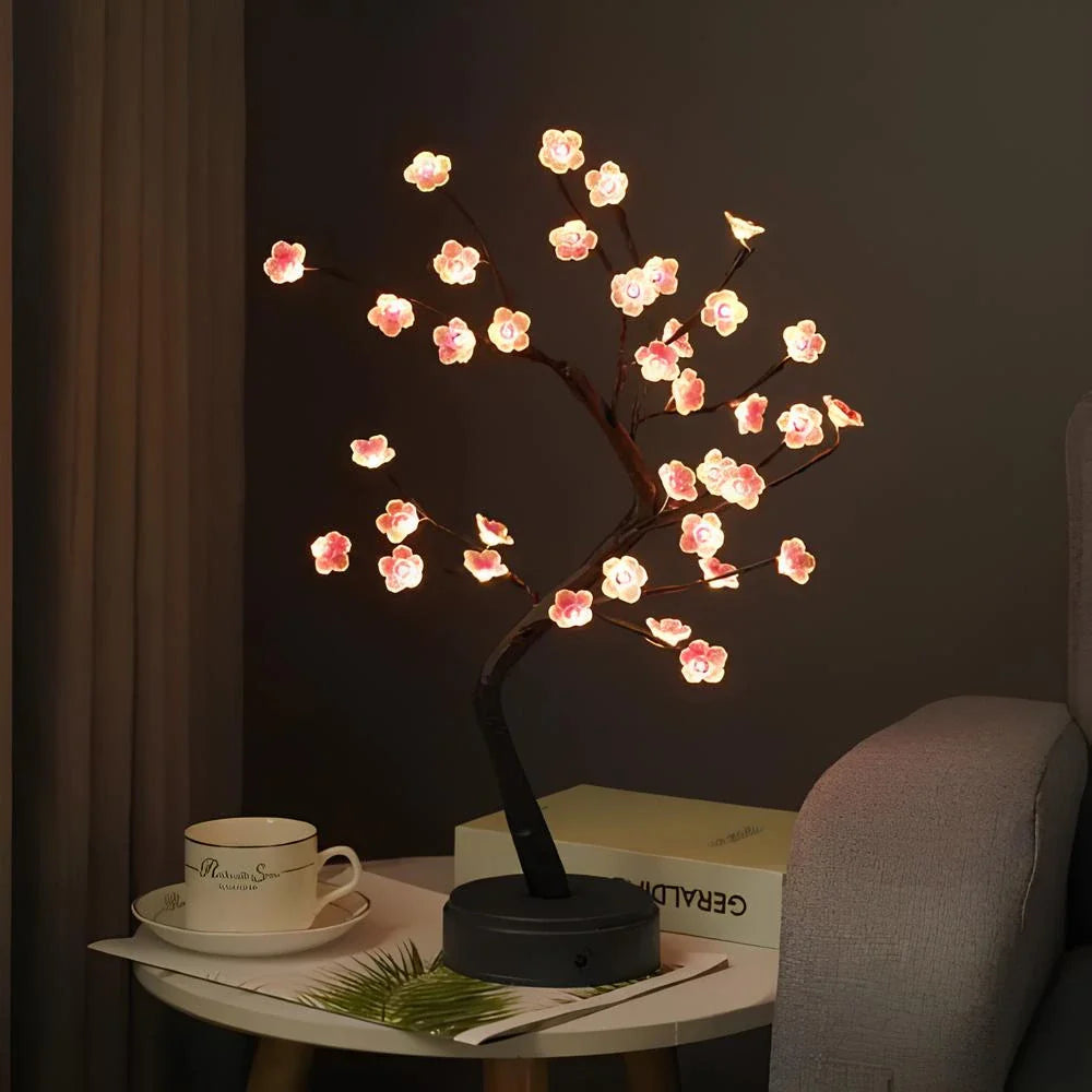 Plum Blossom Decorative Vase-Home Decor > Vases-casanuva-casanuva