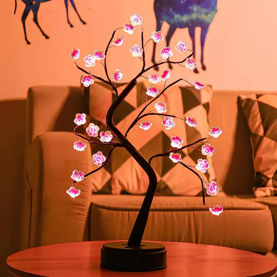 Plum Blossom Decorative Vase-Home Decor > Vases-casanuva-casanuva