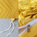 Plush Chevron Quilt Cover Set 3 Pieces-Bedding & Bath > Bedding Sets-casanuva-casanuva