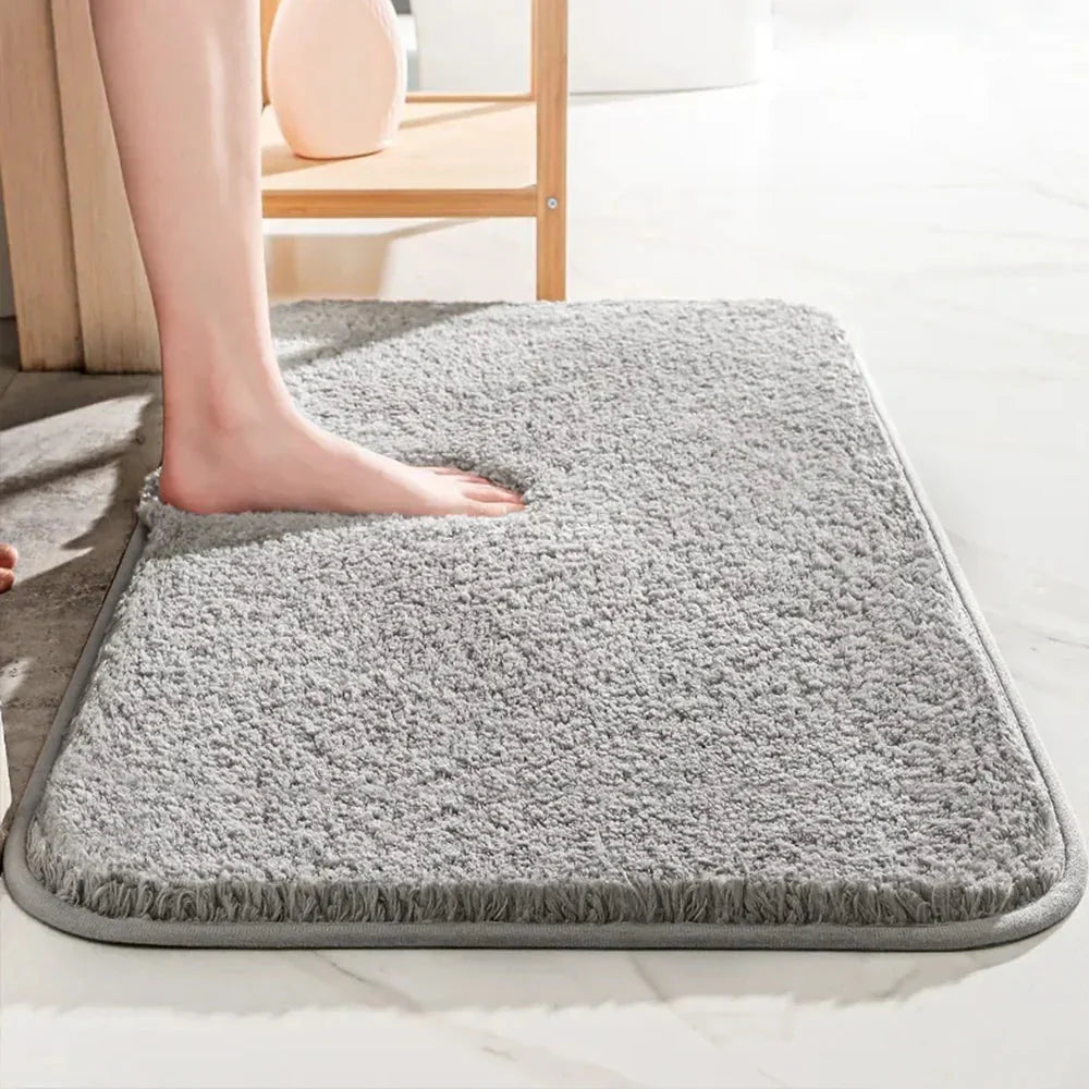 Plush Cloud Comfort Bath Rug-Bedding & Bath > Bath Mats-casanuva-Gray-Small - 40x60cm-casanuva