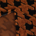 Plush Houndstooth Sofa Cover-Covers & Textiles > Sofa Covers-casanuva-casanuva