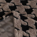 Plush Houndstooth Sofa Cover-Covers & Textiles > Sofa Covers-casanuva-casanuva
