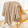 Plush Marshmallow Throw Blanket-Bedding & Bath > Blankets-casanuva-Coffee-40"x59"-casanuva