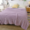 Plush Marshmallow Throw Blanket-Bedding & Bath > Blankets-casanuva-Passion Purple-40"x59"-casanuva