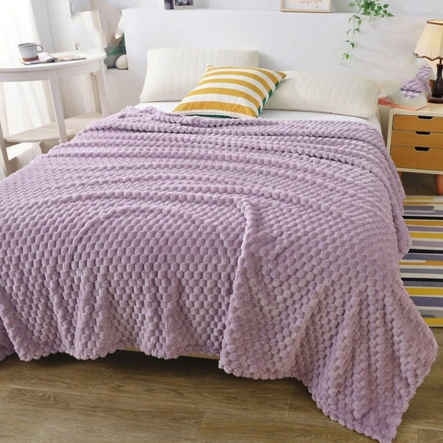 Plush Marshmallow Throw Blanket-Bedding & Bath > Blankets-casanuva-Passion Purple-40"x59"-casanuva