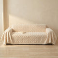 Plush Sherpa Sofa Cover-Covers & Textiles > Sofa Covers-casanuva-casanuva