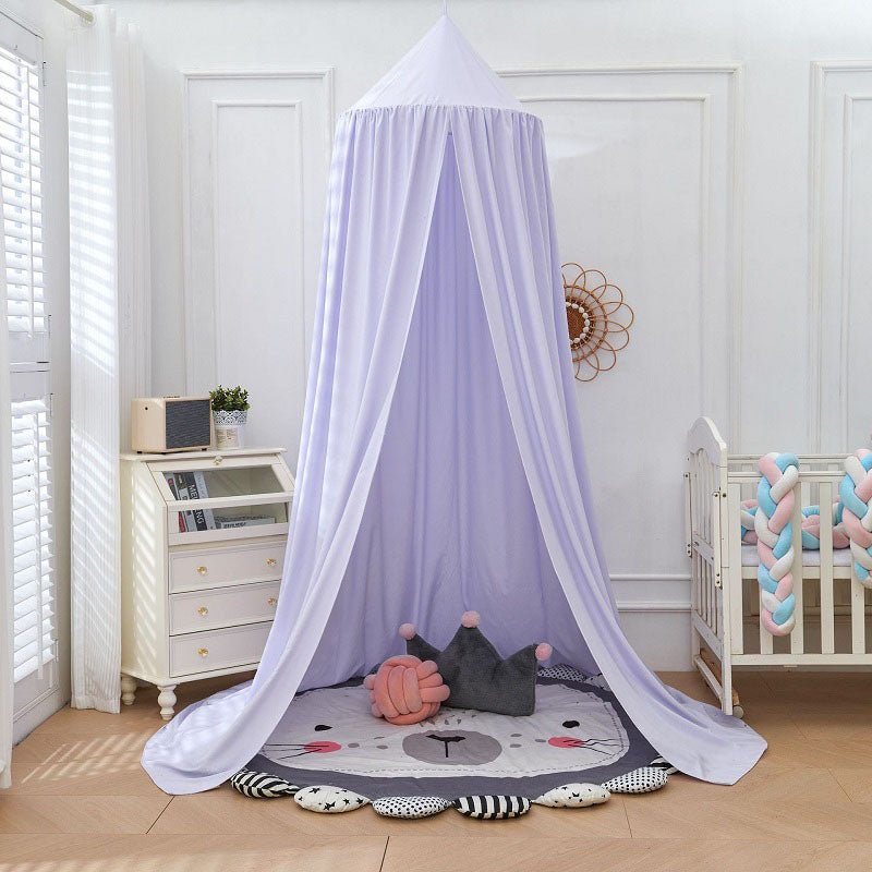 Polyester Canopy for Children's Room-Bedding & Bath > Bedding Sets-casanuva-Light Violet-casanuva