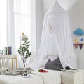 Polyester Canopy for Children's Room-Bedding & Bath > Bedding Sets-casanuva-White-casanuva