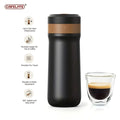 Portable French Press Coffee Maker with Stainless Steel Filter-Kitchen & Dining > Coffee & Tea-casanuva-casanuva