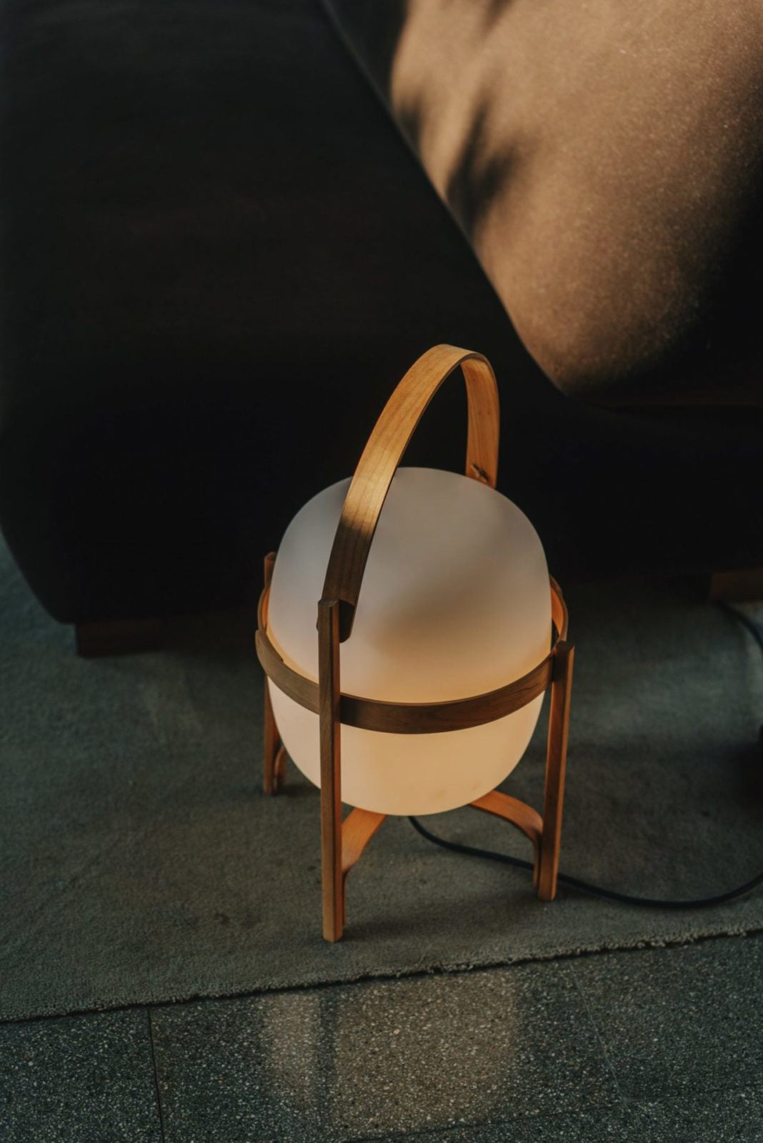 Portable Glass Table Lamp-Lighting > Table Lamps-casanuva-casanuva