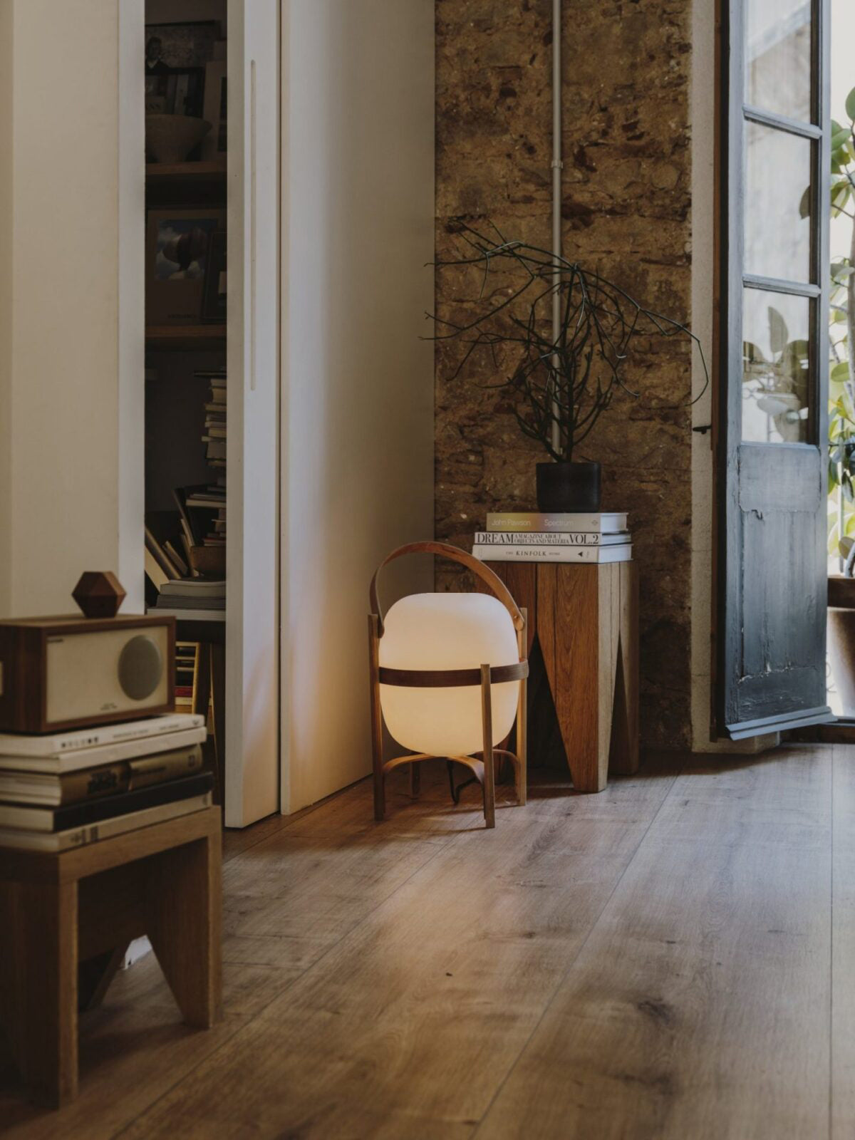 Portable Glass Table Lamp-Lighting > Table Lamps-casanuva-casanuva