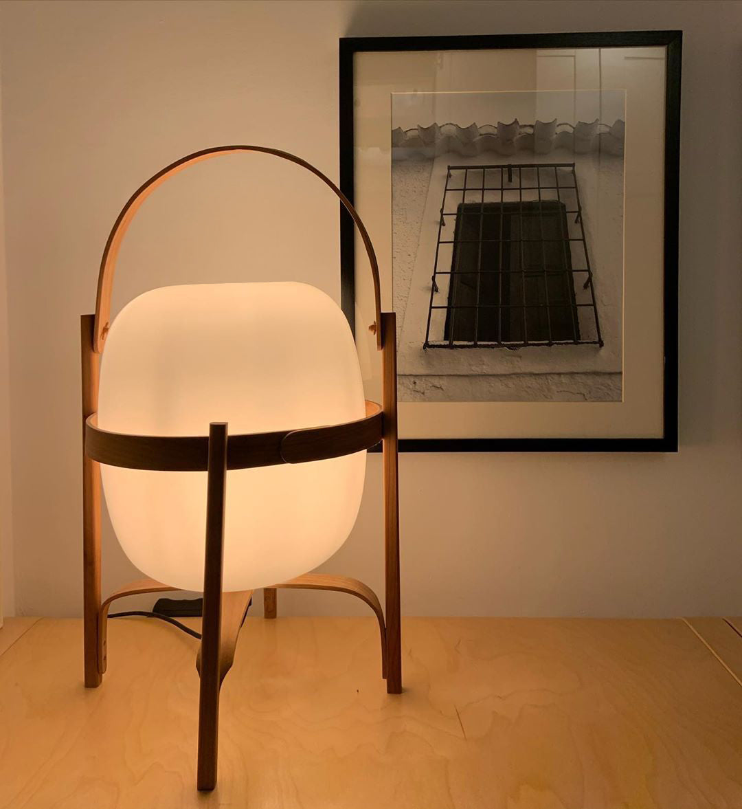 Portable Glass Table Lamp-Lighting > Table Lamps-casanuva-casanuva