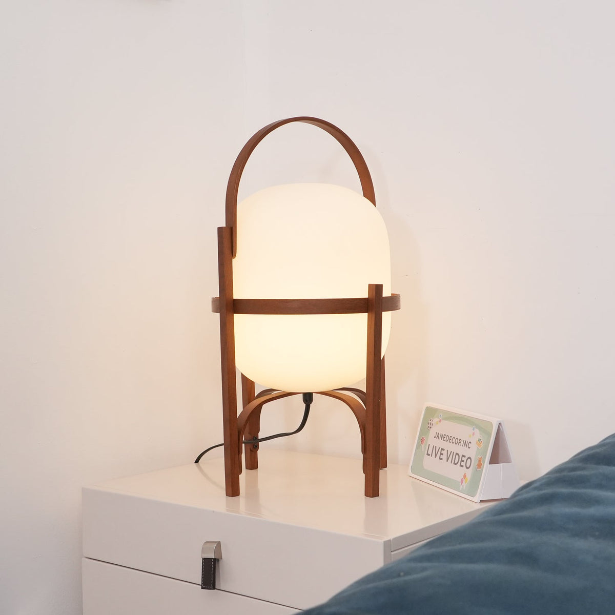 Portable Glass Table Lamp-Lighting > Table Lamps-casanuva-casanuva
