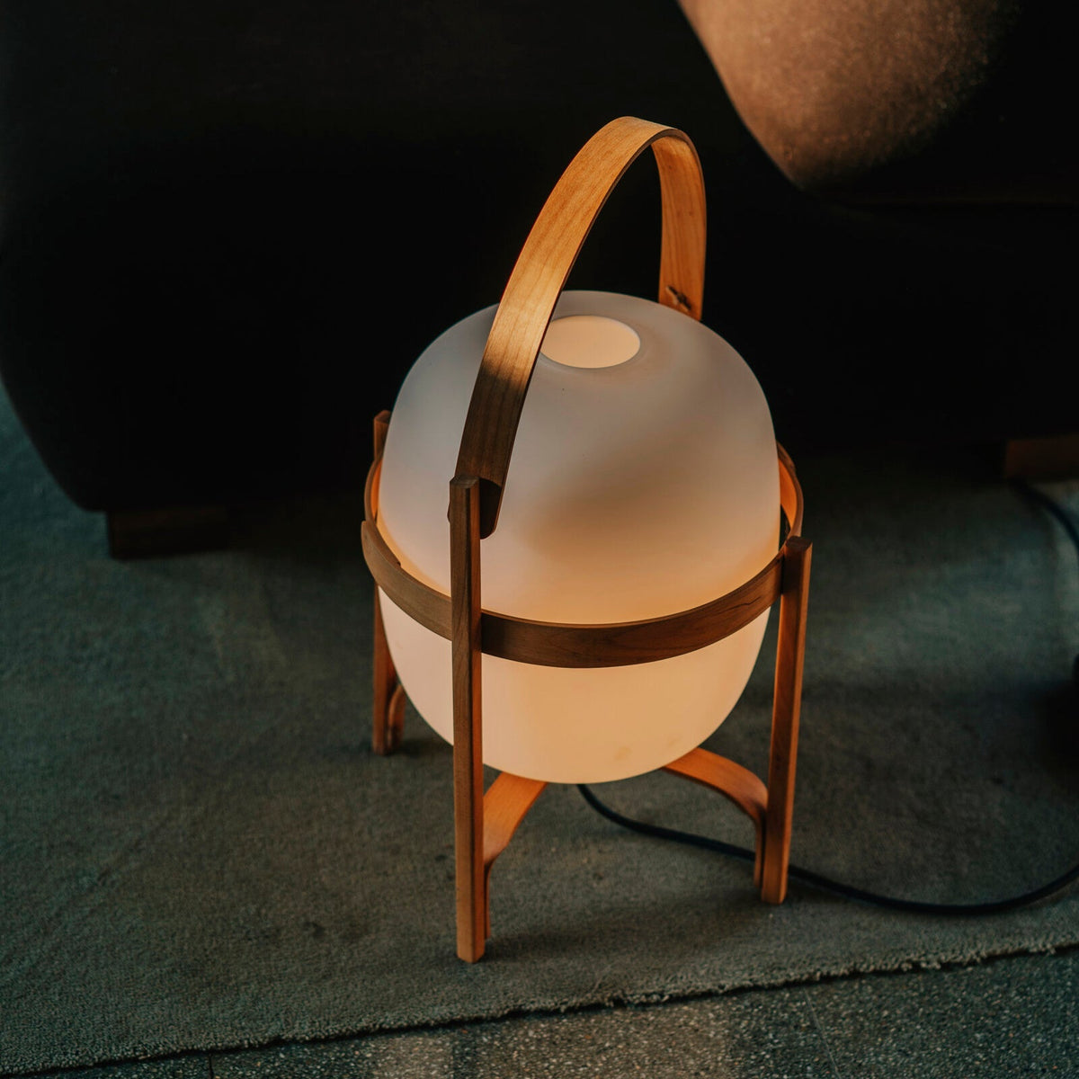 Portable Glass Table Lamp-Lighting > Table Lamps-casanuva-casanuva