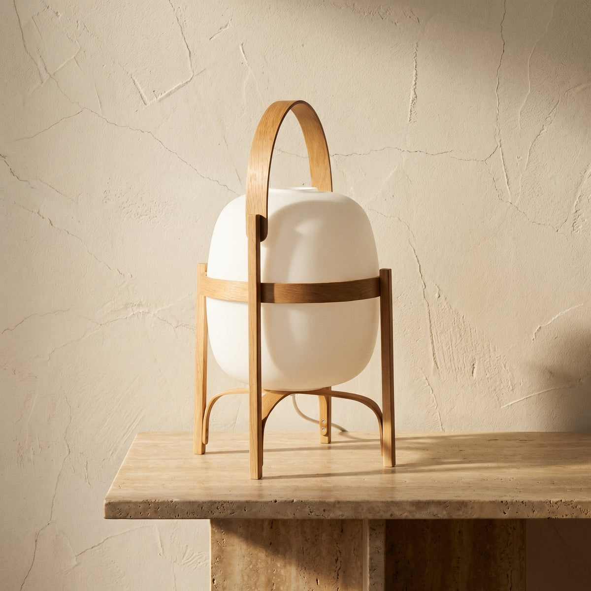 Portable Glass Table Lamp-Lighting > Table Lamps-casanuva-casanuva