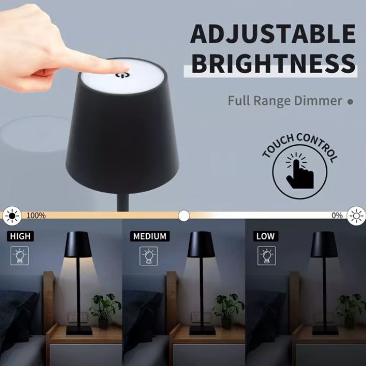Portable Wireless LED Table Lamp-Lighting > Table Lamps-casanuva-casanuva