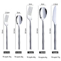 Premium Flatware Set Modern Durable Cutlery-Kitchen & Dining > Cutlery-casanuva-casanuva