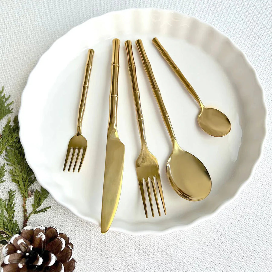 Premium Flatware Set Modern Durable Cutlery-Kitchen & Dining > Cutlery-casanuva-casanuva