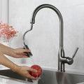 Pull-Out Kitchen Faucet with Hand Shower-Kitchen & Dining > Kitchen Faucets-casanuva-casanuva