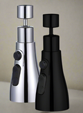 Pull-out kitchen faucet black 360° swivel water-saving feature-Kitchen & Dining > Kitchen Faucets-casanuva-casanuva