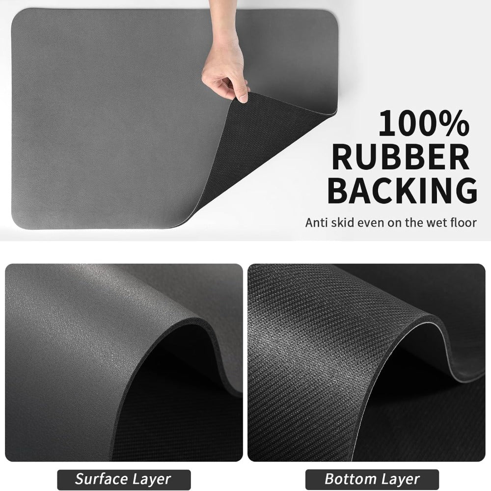 Quick Dry Absorbent Kitchen Dish Mat-Kitchen & Dining > Kitchen Mats-casanuva-casanuva