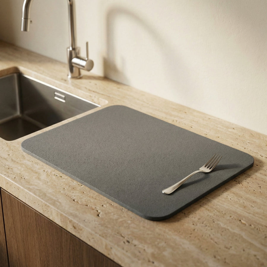 Quick Dry Absorbent Kitchen Dish Mat-Kitchen & Dining > Kitchen Mats-casanuva-casanuva