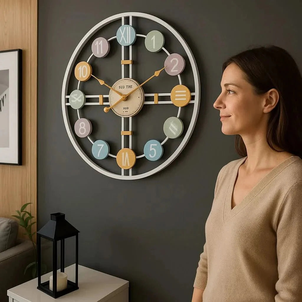 Quiet Wall Clock for Peaceful Living-Home Decor > Clocks-casanuva-casanuva