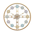 Quiet Wall Clock for Peaceful Living-Home Decor > Clocks-casanuva-Gold-40cm-casanuva