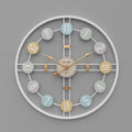 Quiet Wall Clock for Peaceful Living-Home Decor > Clocks-casanuva-White-40cm-casanuva
