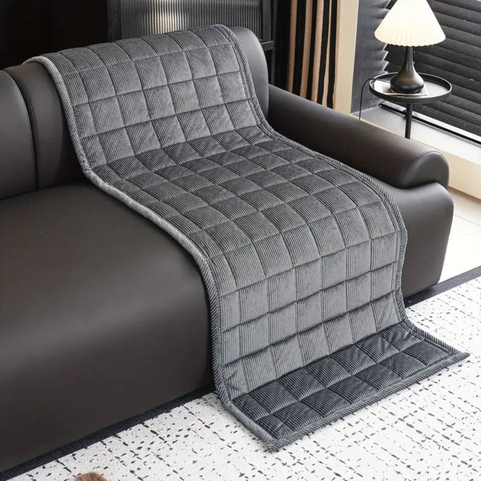 Quilted Couch Cover Mat-Covers & Textiles > Sofa Covers-casanuva-casanuva
