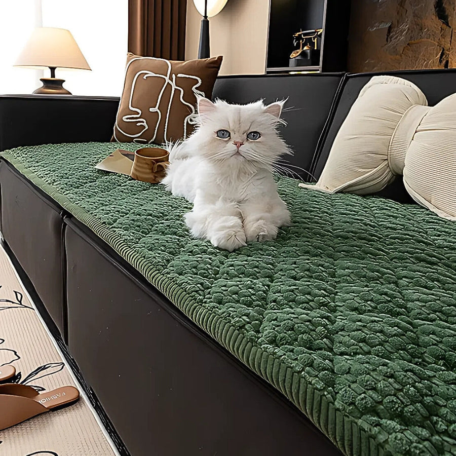 Quilted Pet-Proof Sofa Cover-Covers & Textiles > Sofa Covers-casanuva-Green Serenity-27.6"x27.6"-casanuva
