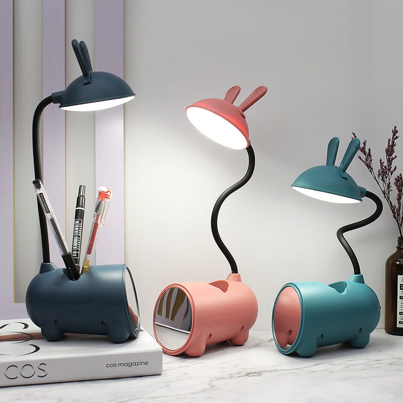 Rabbit LED Touch USB Desk Lamp and Pen Holder-Lighting > Table Lamps-casanuva-casanuva