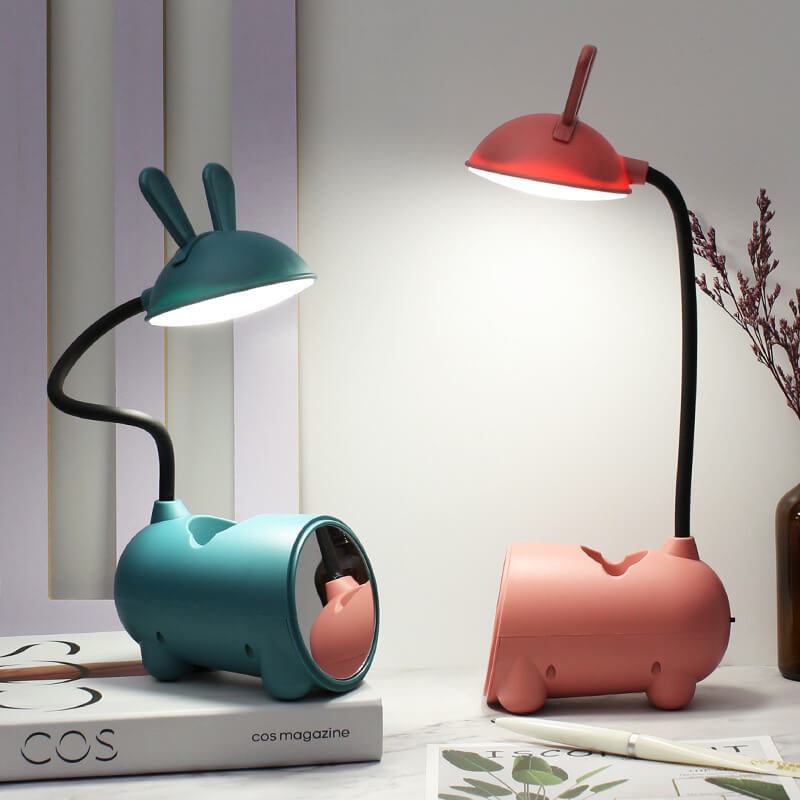 Rabbit LED Touch USB Desk Lamp and Pen Holder-Lighting > Table Lamps-casanuva-casanuva