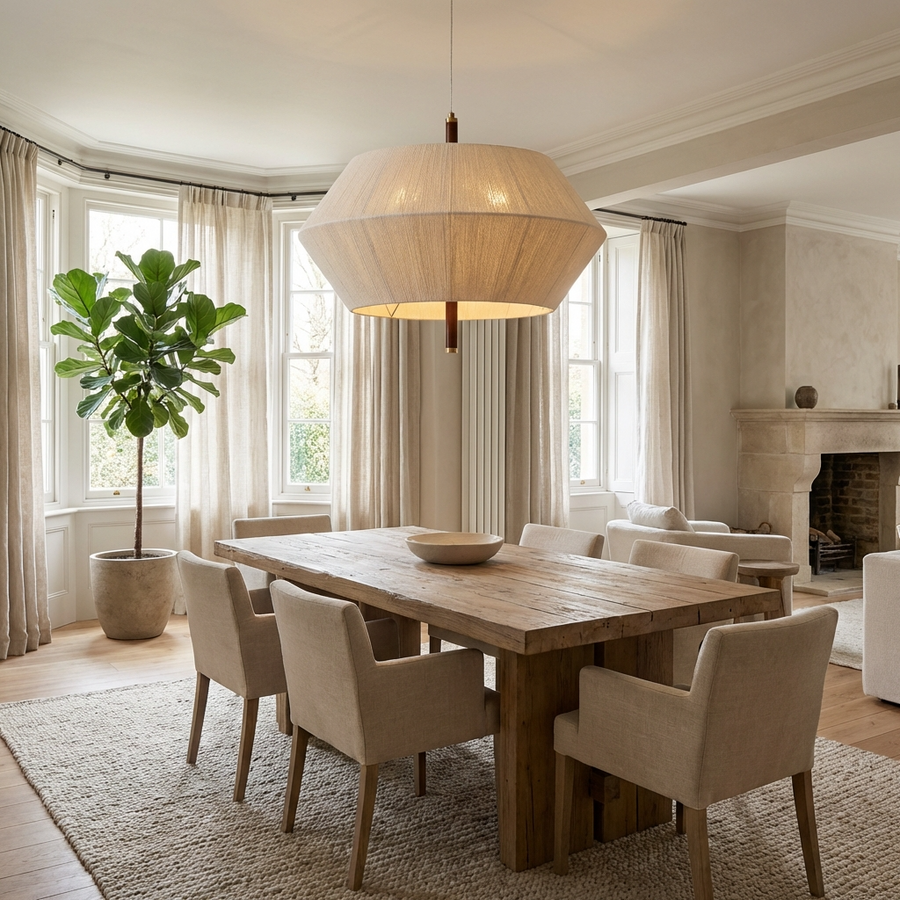 Rattan Ceiling Light Wabi Sabi Design-Lighting > Pendant Lights-casanuva-casanuva