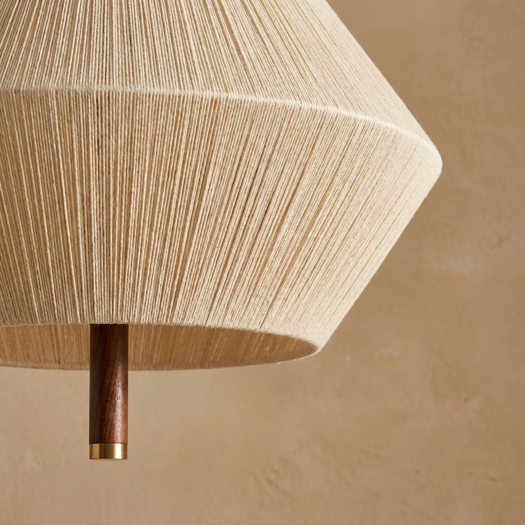 Rattan Ceiling Light Wabi Sabi Design-Lighting > Pendant Lights-casanuva-casanuva