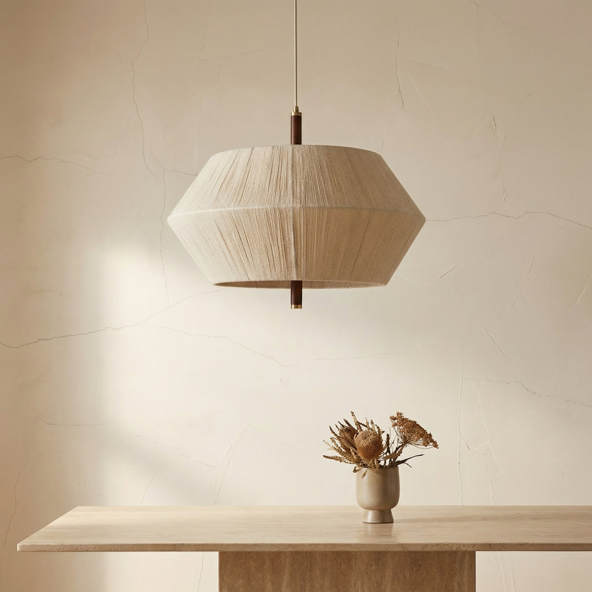 Rattan Ceiling Light Wabi Sabi Design-Lighting > Pendant Lights-casanuva-casanuva