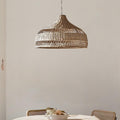 Rattan Dome Pendant Light-Lighting > Pendant Lights-casanuva-casanuva