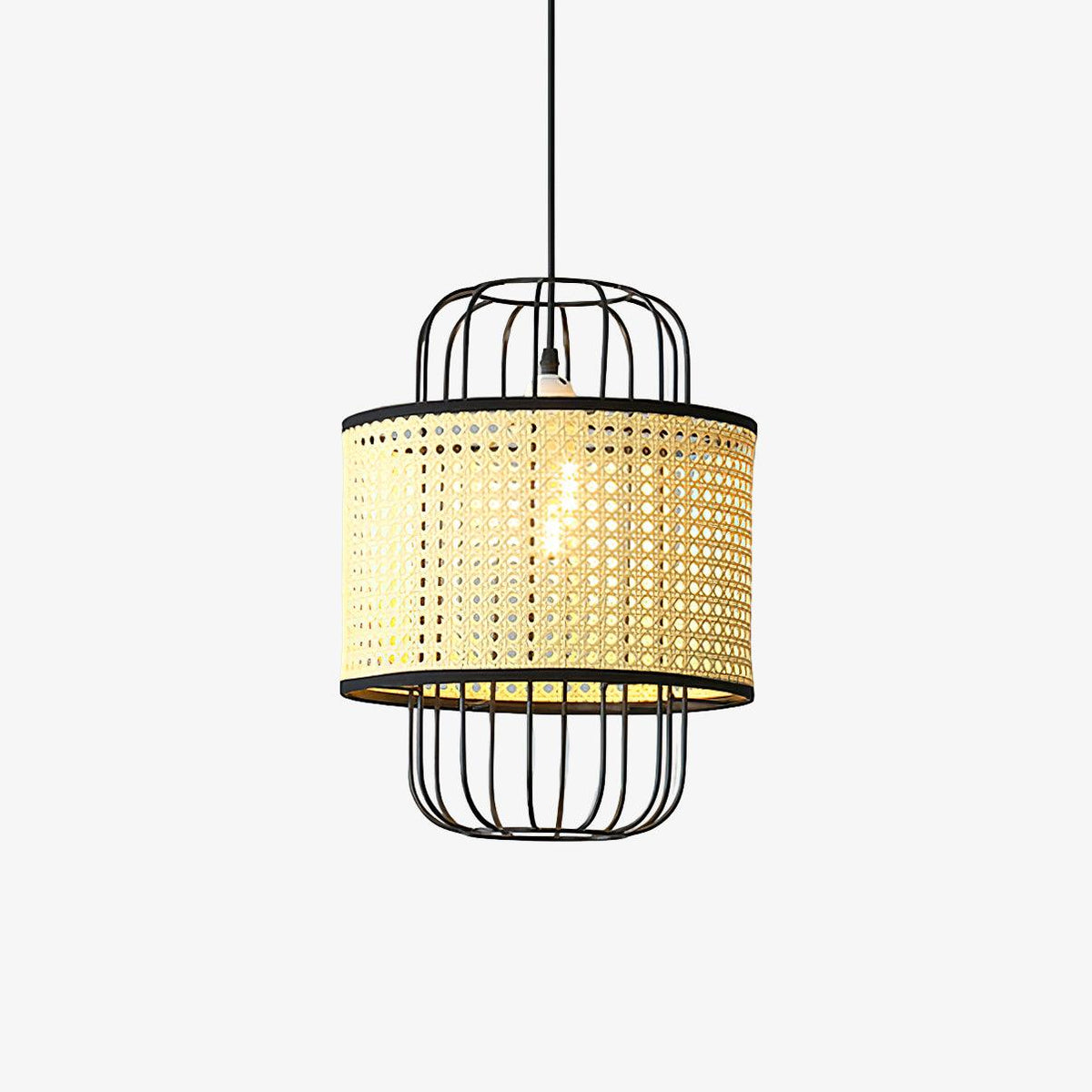 Rattan Pendant Lamp Natural Design-Lighting > Pendant Lights-casanuva-casanuva