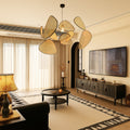 Rattan Pendant Lamp Natural Woven Light Fixture-Lighting > Pendant Lights-casanuva-casanuva