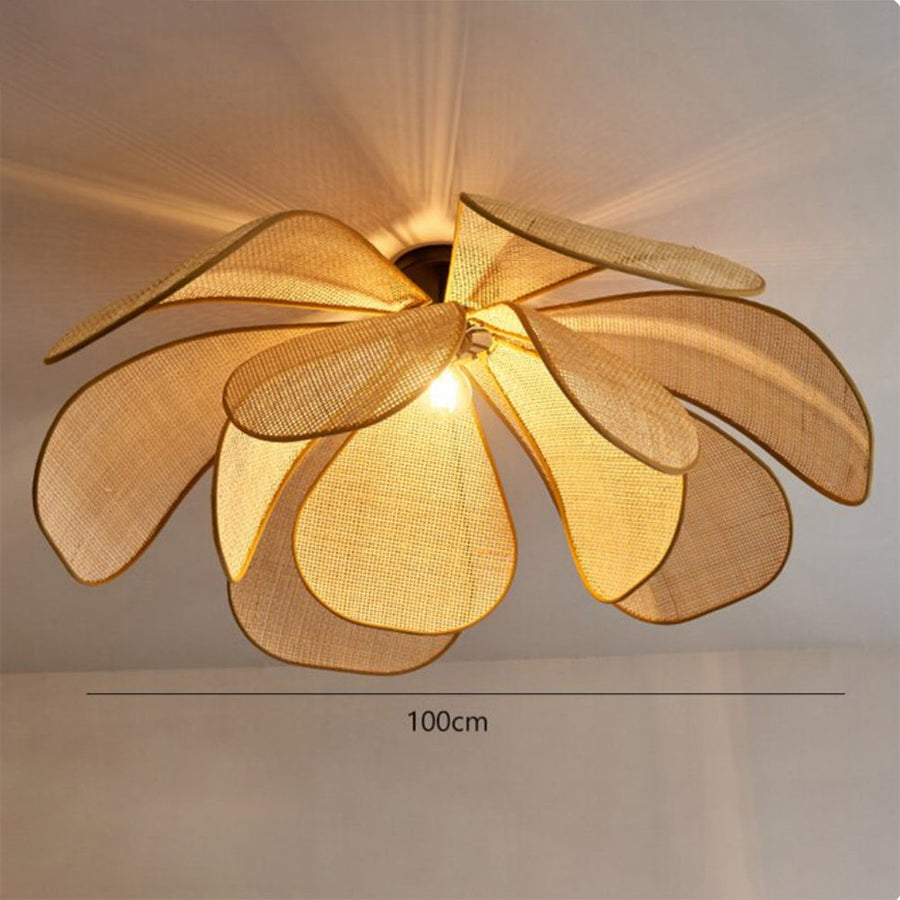Rattan Rustic Pendant Light Lamp Shade-Lighting > Pendant Lights-casanuva-casanuva