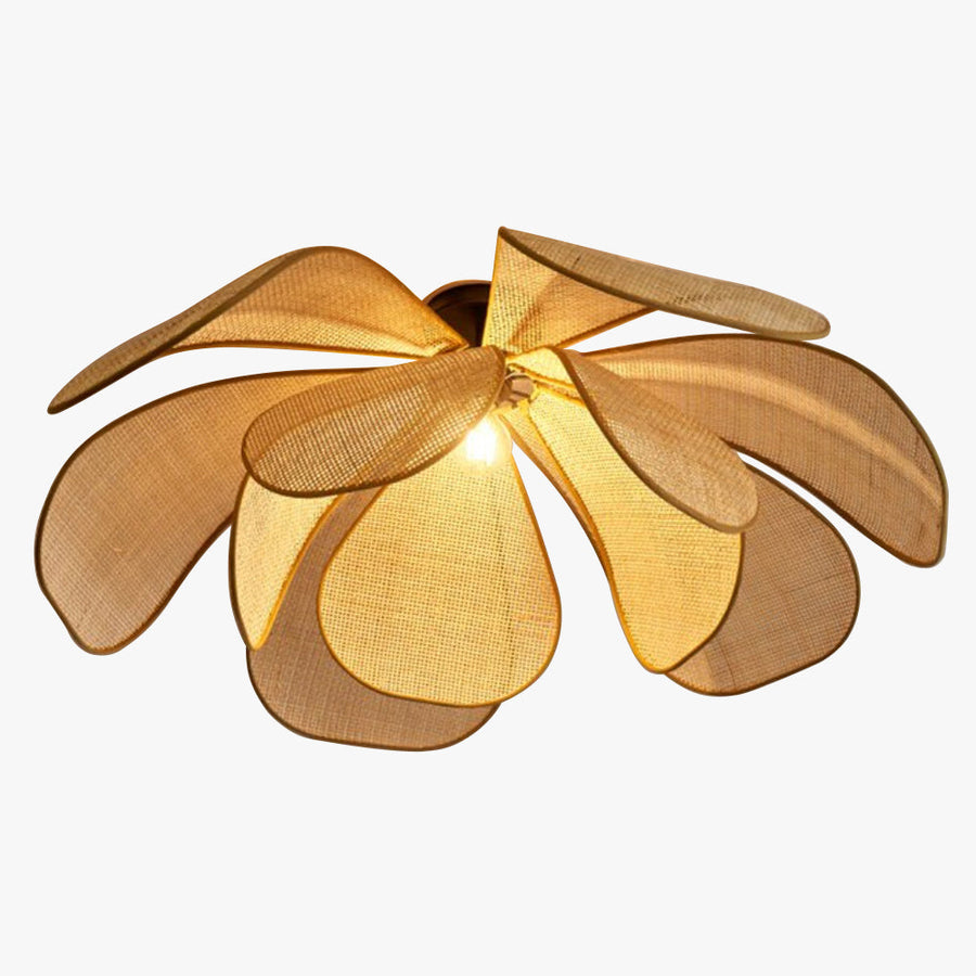Rattan Rustic Pendant Light Lamp Shade-Lighting > Pendant Lights-casanuva-casanuva