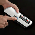 Rechargeable 2-Stage Knife Sharpener for Ceramic and Steel Blades-Kitchen & Dining > Cooking Utensils-casanuva-casanuva
