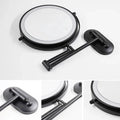 Rechargeable Black LED Makeup Mirror for Bathroom Use-Bedding & Bath > Bathroom Accessories-casanuva-casanuva