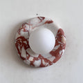 Red Marble Wall Sconce-Lighting > Wall Lights-casanuva-20cmx20cm-Bvlgari Red H02-casanuva