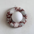 Red Marble Wall Sconce-Lighting > Wall Lights-casanuva-20cmx20cm-Bvlgari Red H10-casanuva