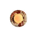 Red Marble Wall Sconce-Lighting > Wall Lights-casanuva-20cmx20cm-Stone Selection-casanuva
